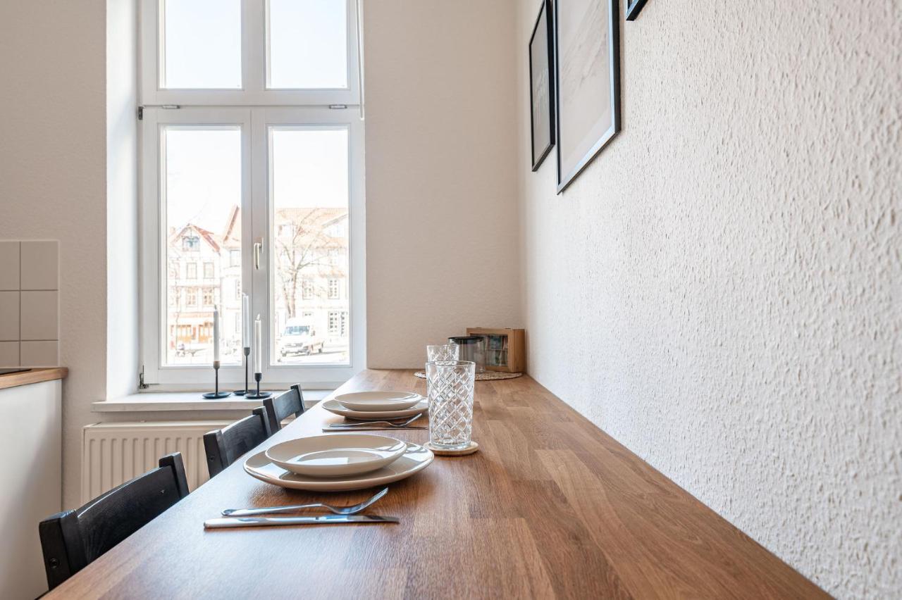 Exklusives Innenstadt Apartment - Parken - Smart-Tv - Kaffeevollautomat Вернігероде Екстер'єр фото