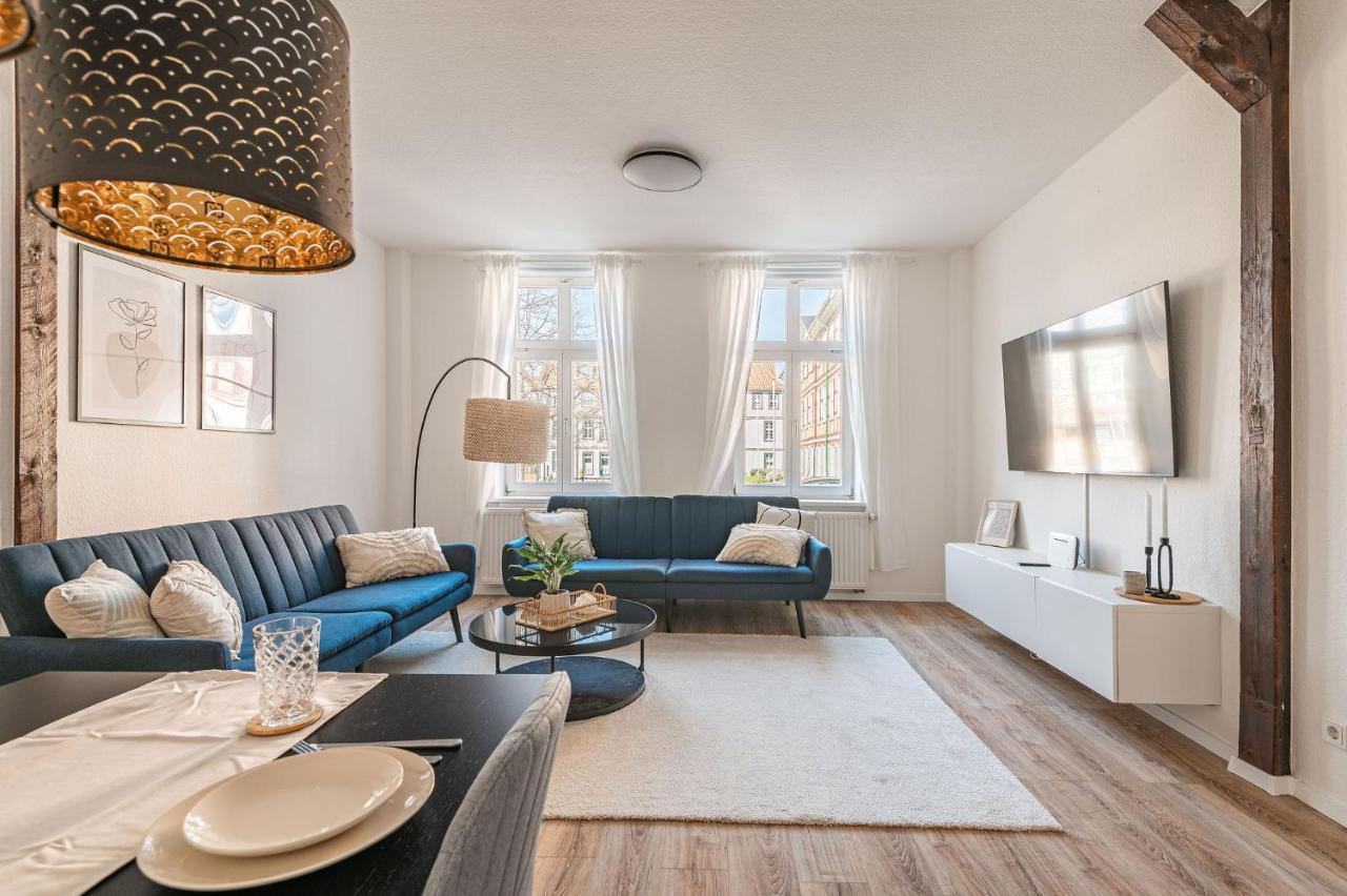 Exklusives Innenstadt Apartment - Parken - Smart-Tv - Kaffeevollautomat Вернігероде Екстер'єр фото